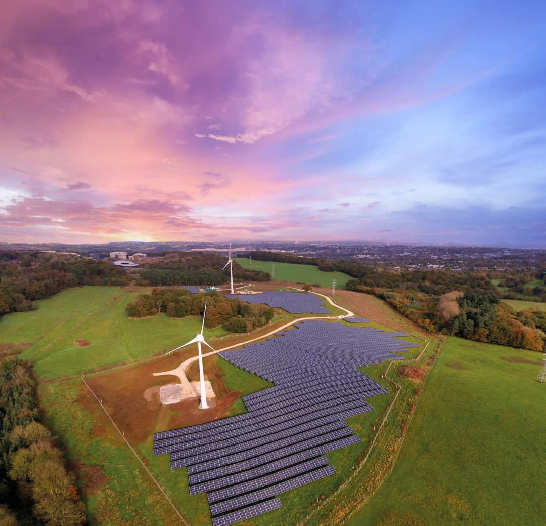 Keele University's Solar & Wind Park